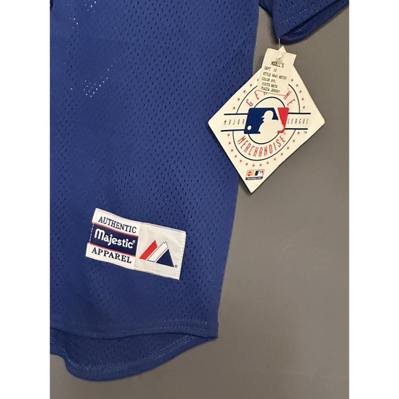 Vtg 90s New York Mets MLB‎ Baseball Jersey #31 Mike Piazza Majestic Youth M NWT - Picture 4 of 14